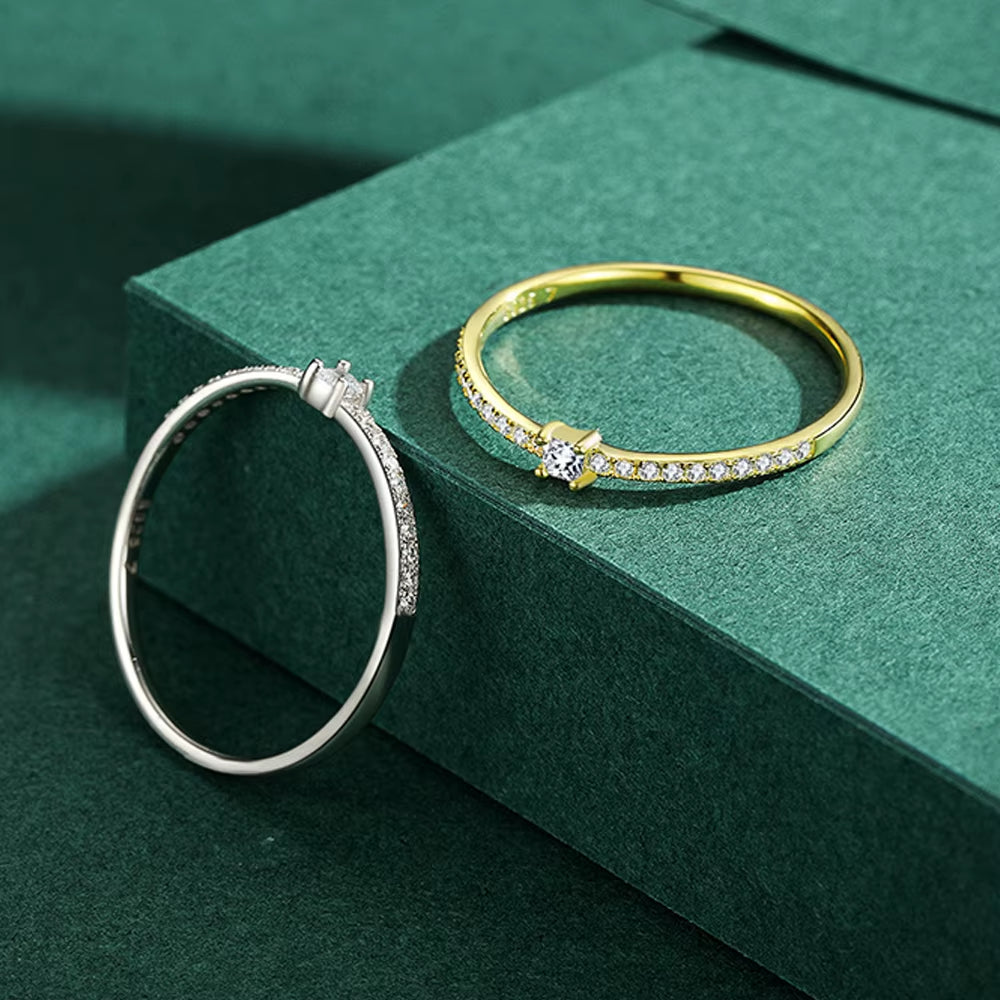 Trumium™ Eternal Spark 925 Sterling Silver Jewelry Set – Pure Elegance for Love That Lasts