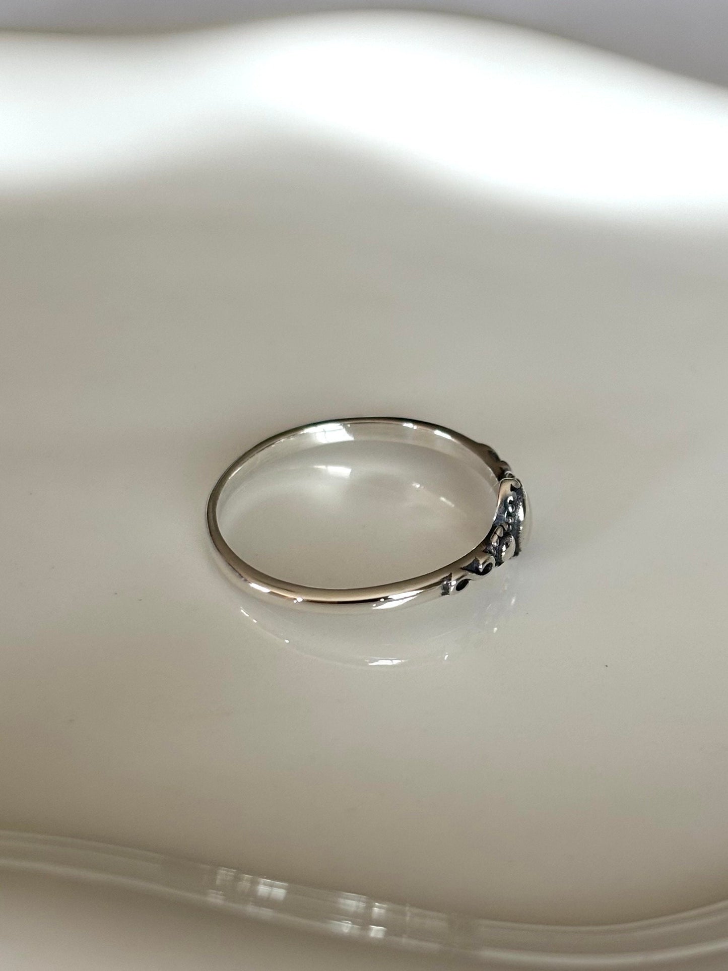 Whisper of Bali Dainty Silver Ring – Timeless Simplicity with Island Soul
